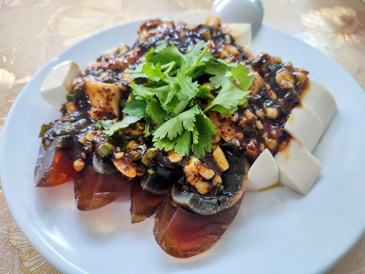 龍珠餐廳-ピータン豆腐