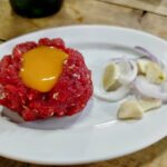 ซาชิมิตับและยุกฮเวดิบอร่อยมากและราคาถูก! “ลาบ ลับ ลับ ปรีดี 43” @พระโขนง