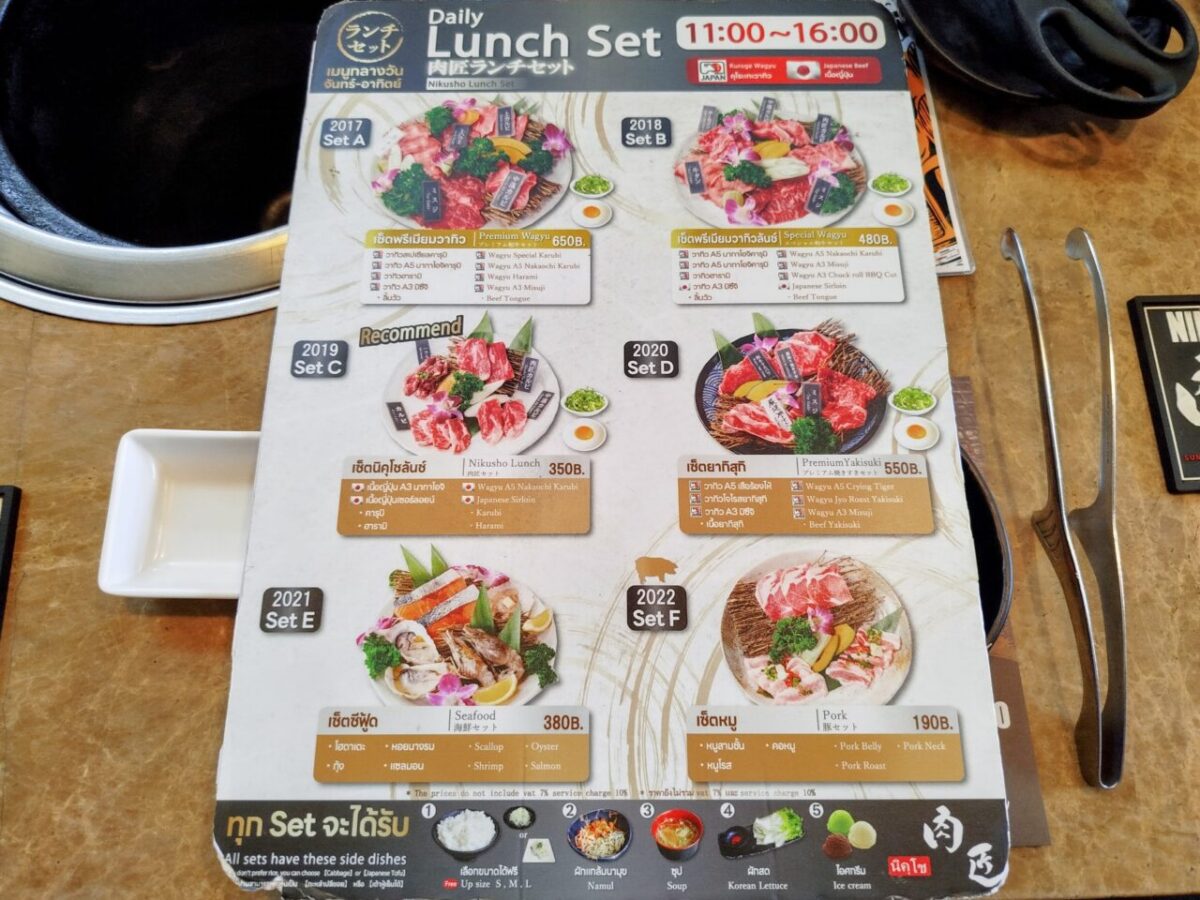 肉匠-肉匠ランチセットメニュー