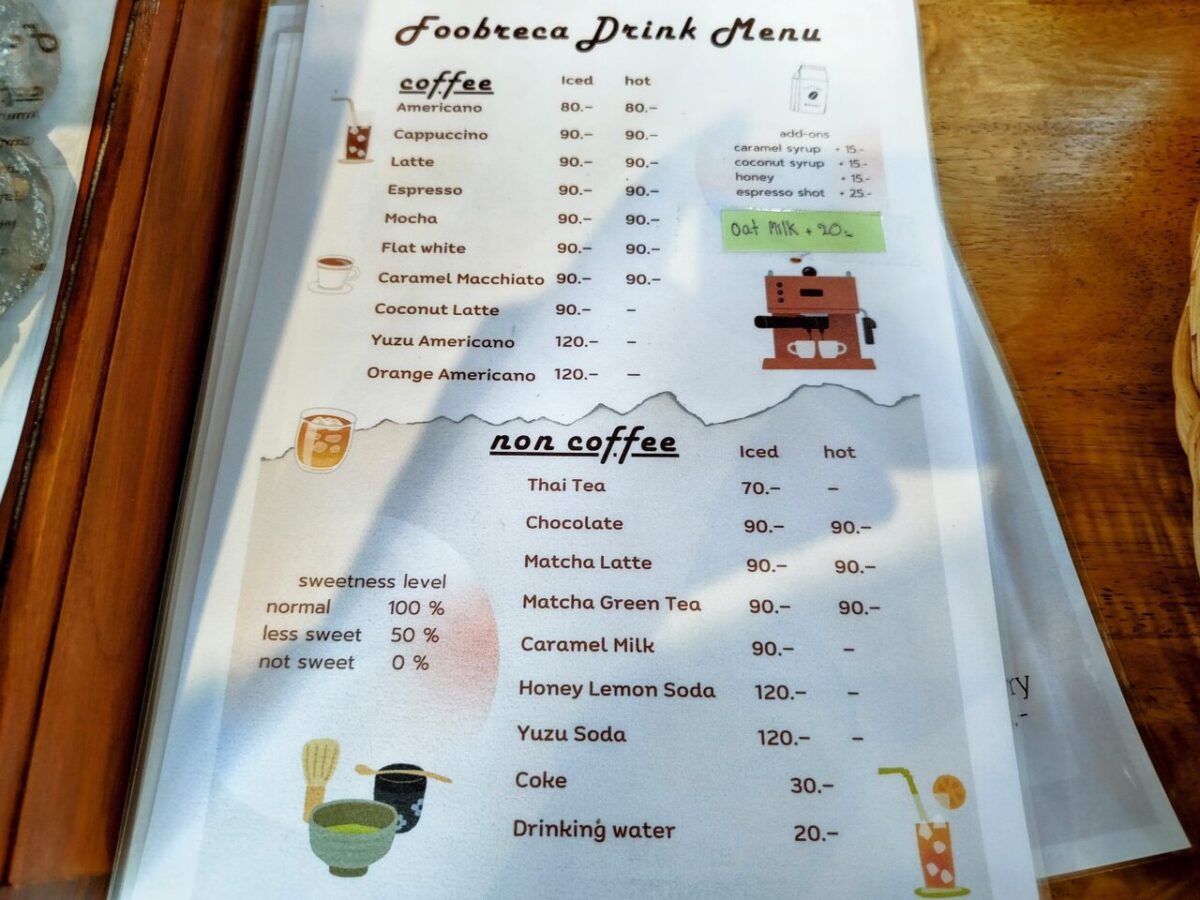 เมนูเครื่องดื่ม 2